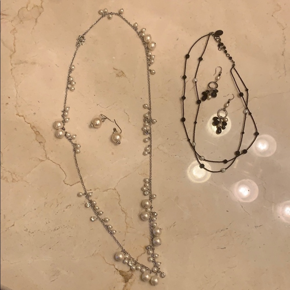2 sets of costume jewelry